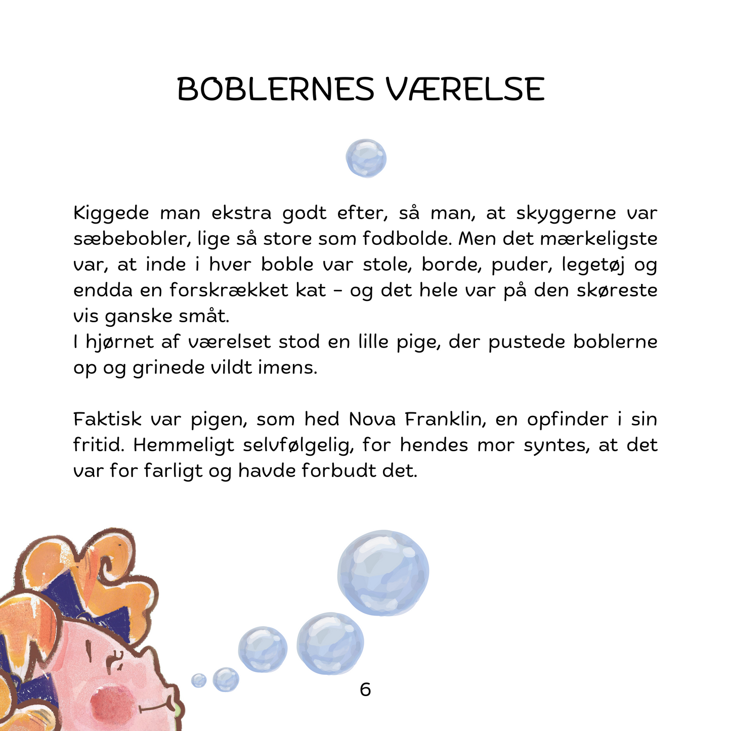 Nova Franklin Og de Skøre Bobler: et eventyr om vandets kredsløb