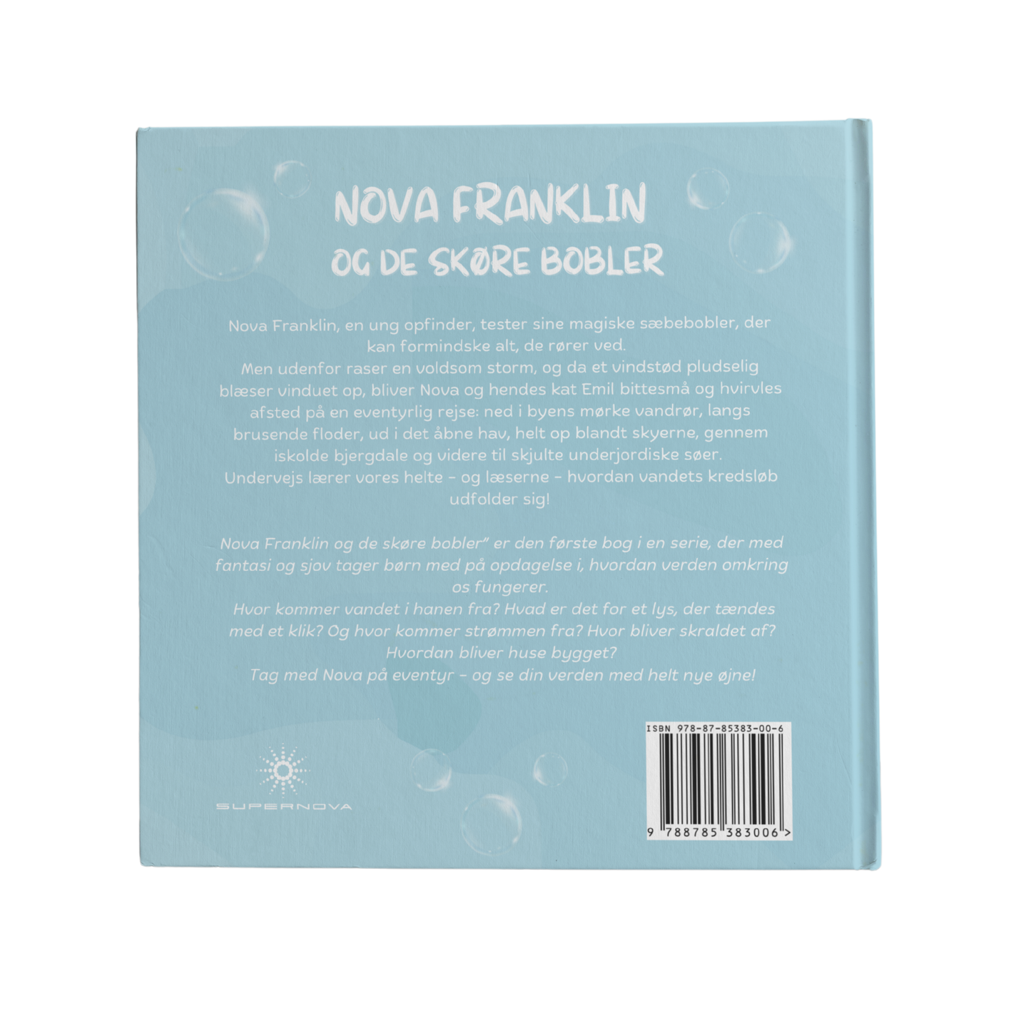 Nova Franklin Og de Skøre Bobler: et eventyr om vandets kredsløb