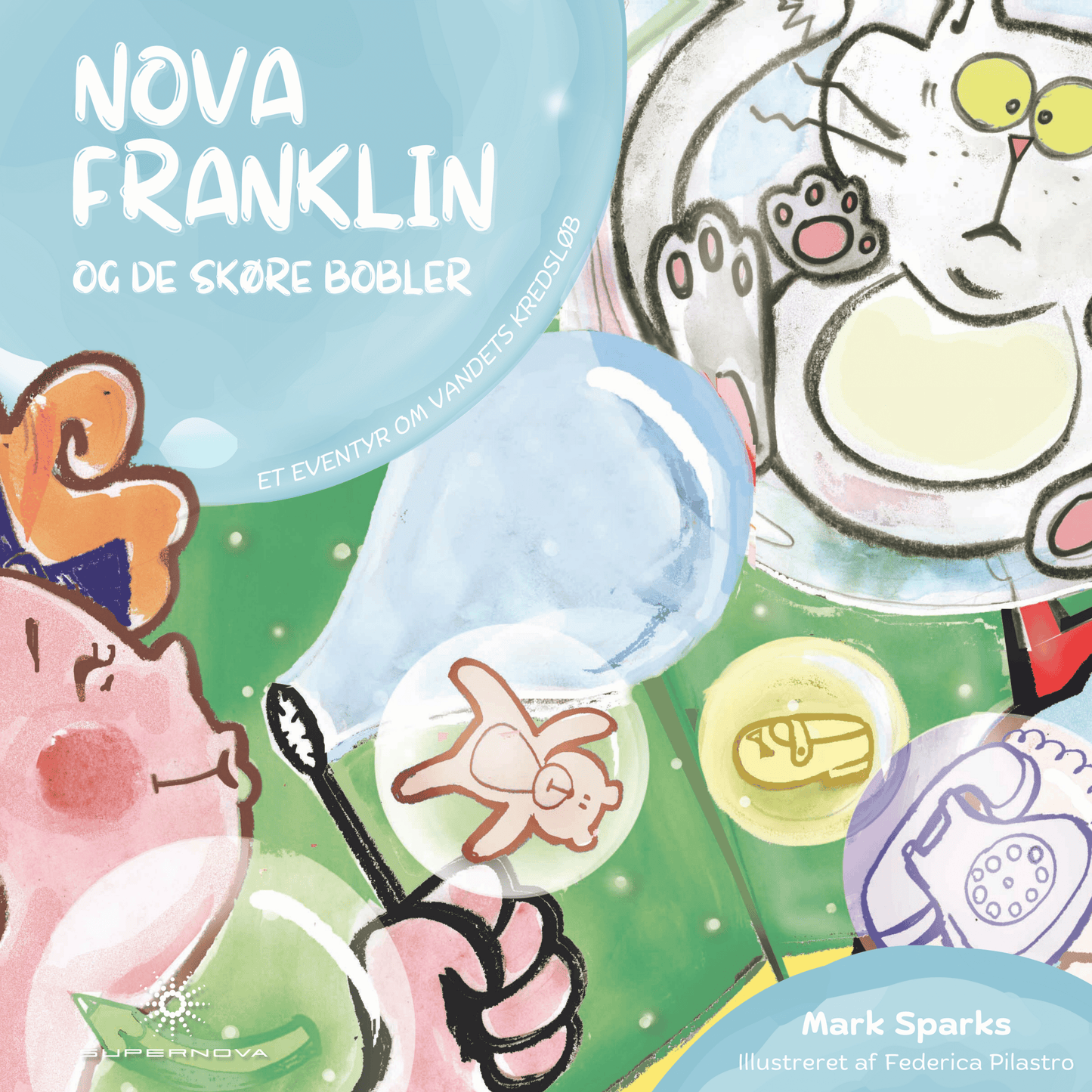 Nova Franklin Og de Skøre Bobler: et eventyr om vandets kredsløb